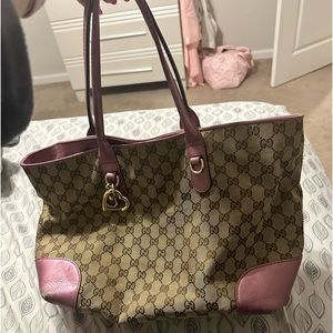 Used Pink Gucci Bag